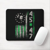 45 47 Trump Amerikaanse vlag St. Patrick's Da Muismat (Met muis)