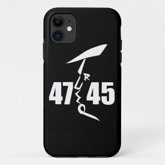 45 47 Trump Case-Mate iPhone Case (Achterkant)