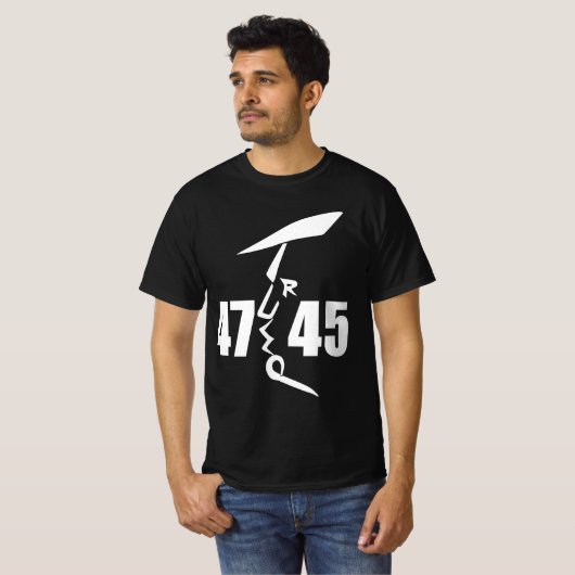 45 47 Trump T-shirt (Voorkant volledig)
