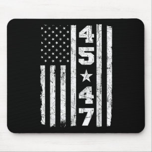 45 47 Trump  Vlag VS 2025 President Electi Muismat
