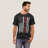 45 47 Trump  Vlag VS 2025 President Electi T-shirt (Voorkant volledig)