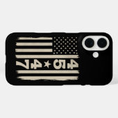 45 47 Trump VS Vlag 47e President Case-Mate iPhone Case (Achterkant (horizontaal))