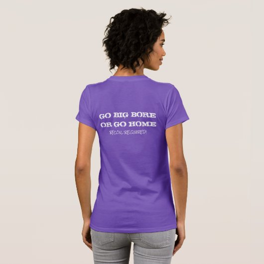 .45 ACS-dames gecensureerd T-Shirt (Achterkant volledig)