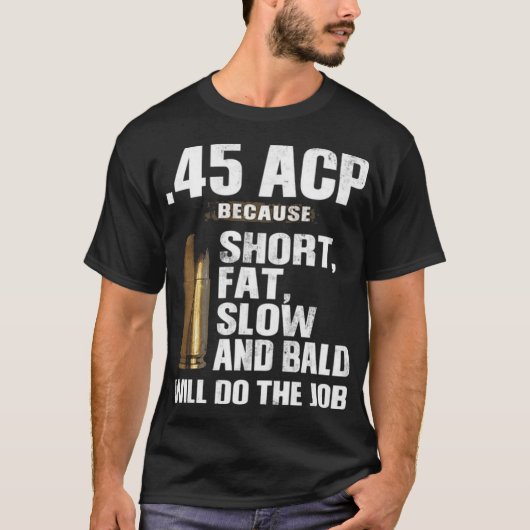 45 ACS-landen - Korte vetlaag T-shirt (Voorkant)