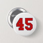 45 cadeau voor veel feestelijkheden ronde button 5,7 cm (Voorkant /achterkant)