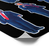 45 Dance Donald Trump 47e President Trump 1 Poster (Hoek)