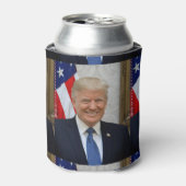 45 Donald J Trump Blikjeskoeler (Blikje Voorkant)