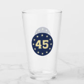 45 EN 47 DESIGN GLAZEN TUMBLER (Voorkant)