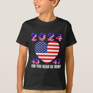 45 en 47 President Donald Trump Amerikaanse vlag 2 T-shirt