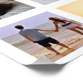 45 Foto-collage gepersonaliseerd Poster (Hoek)