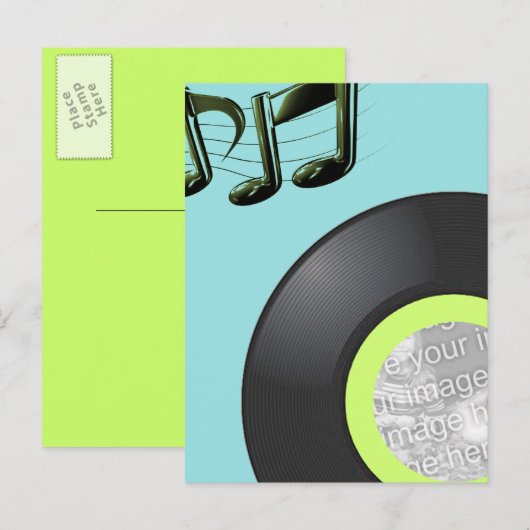 45 FOTO LIJST UITNODIGEN UITNODIGING BRIEFKAART (Voorkant / Achterkant)