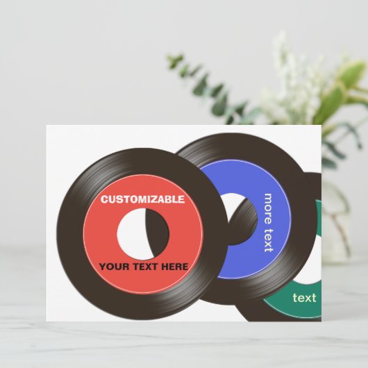 45 Gegevens  Kaart (Staand voorkant)