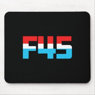 45! Grappige minimalistische anti-troef F45 Graphi Muismat