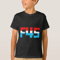 45! Grappige minimalistische anti-troef F45 Graphi
