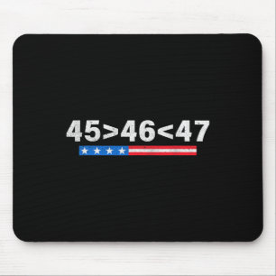 45 Is Groter Dan 46 Grappige 47 Vlag Van De VS Tru Muismat