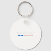 45 is groter dan 46 sleutelhanger (Voorkant)