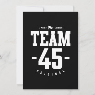 45 jaar - 45e verjaardag Funny Gift Bedankkaart