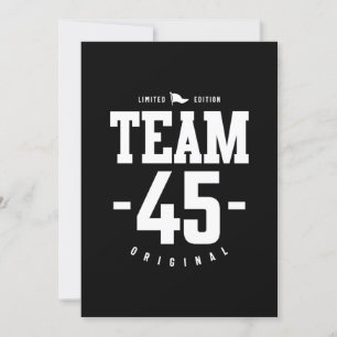 45 jaar - 45e verjaardag Funny Gift Kaart