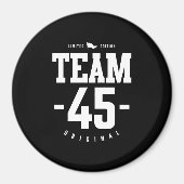 45 jaar - 45e verjaardag Funny Gift Magneet (Voorkant)