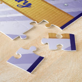 45 jaar herstel Jubileum vet cijfer Legpuzzel (Zijkant)