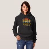 45 jaar oud 1980 Retro Geweldige 45ste verjaardags Hoodie (Voorkant volledig)
