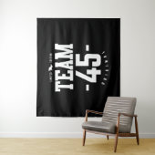 45 Jaar oud - 45e verjaardag Grappig Cadeau Wandkleed (In situ)