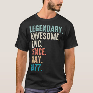 45 jaar oud Geweldige epic sinds mei 1977 T-shirt