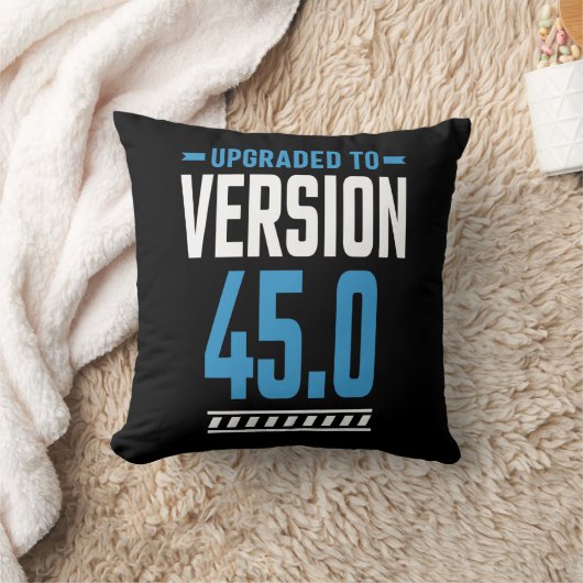 45 jaar oude bruistocht kussen (Deken)