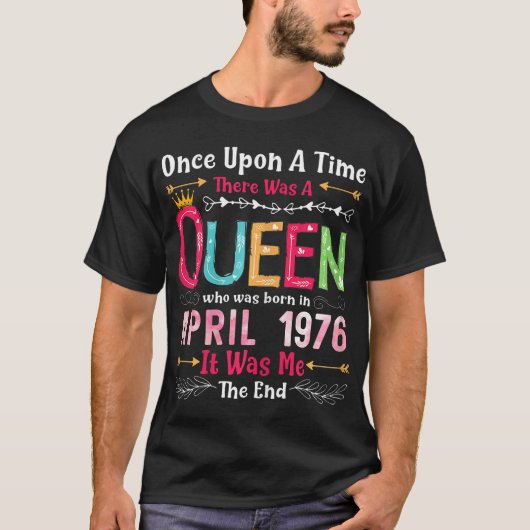 45 jaar oude verjaardagsmeisjes 45ste verjaardag k t-shirt (Voorkant)