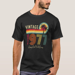45 jaar oude Vintage 1977 45e verjaardag T-shirt