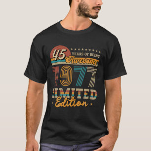 45 jaar oude vintage 1977 gelimiteerde editie cade t-shirt