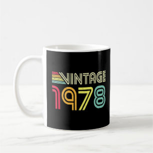 45 jaar oude Vintage 1978 45e verjaardag Koffiemok