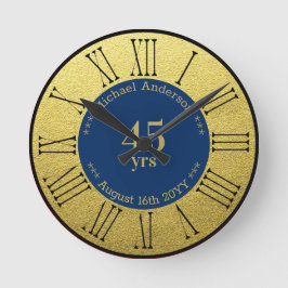 45 jaar pensionering of Jubileum op maat Ronde Klok