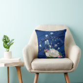 45 jaar samen het witte Jubileum van Rozen Kussen (Stoel)