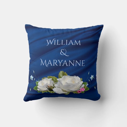 45 jaar samen het witte Jubileum van Rozen Kussen (Achterkant)