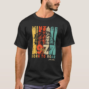 45 juli 45 jaar oude Vintage 1977 Mannen T-shirt