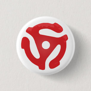 45 Knop Record Center Ronde Button 3,2 Cm