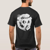 45 Kunst voor adapter T-shirt (Achterkant)