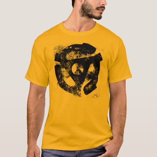 45 Kunst voor adapter T-shirt (Voorkant)