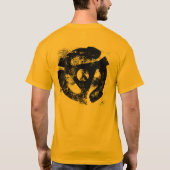 45 Kunst voor adapter T-shirt (Achterkant)