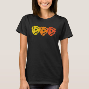 45 Record adapter 45 Rpm Adapter 45 Spoeladapter T-shirt