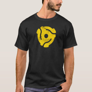 45 Record adapter 45 Rpm Adapter 45 Spoeladapter T-shirt