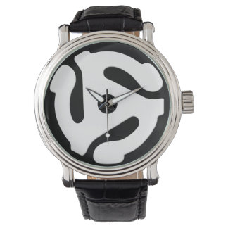 45 Record adapter horloge