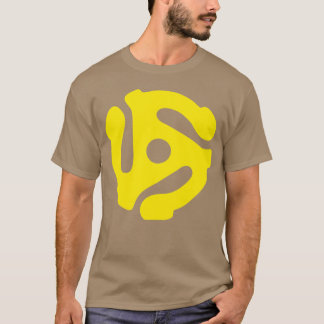 45 record adapter spinnen cadeau t-shirt