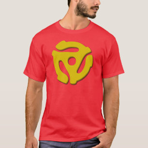 45 Record adapter T-shirt
