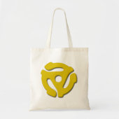 45 Record adapter Tote Bag (Voorkant)