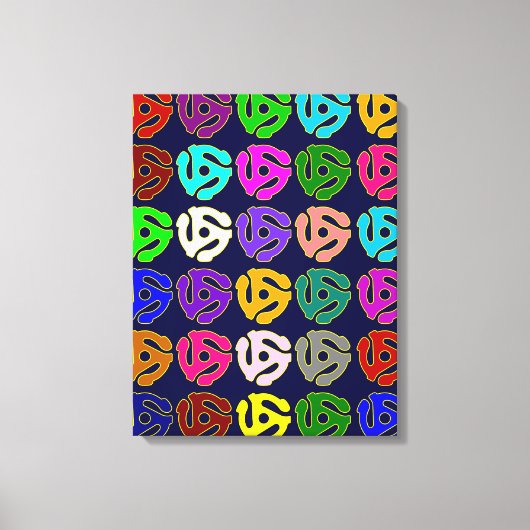 45 rpm Canvasprint Canvas Afdruk (Voorkant)