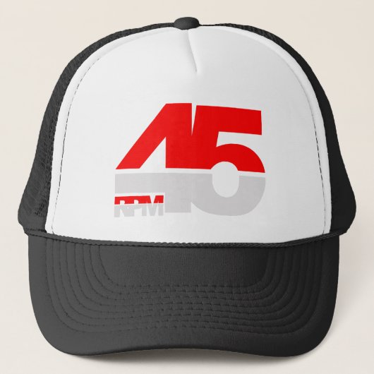 45 RPM - DJ Vinyl Platenspeler Disk Jockey Trucker Pet (Voorkant)