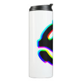 45 rpm Record Adapter Thermische Tumbler Thermosbeker (Gedraaid links)