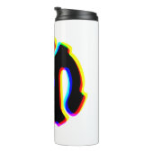 45 rpm Record Adapter Thermische Tumbler Thermosbeker (Geroteerd rechts)